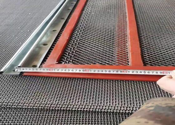 Customized Self Cleaning Screen Mesh for Mining Equipment