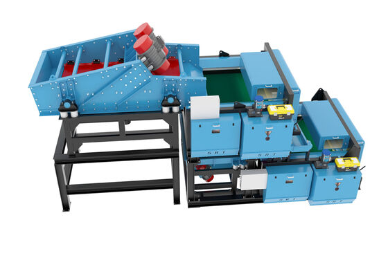Eddy Current Separator for Copper Recovery from Shredded Battery Casings