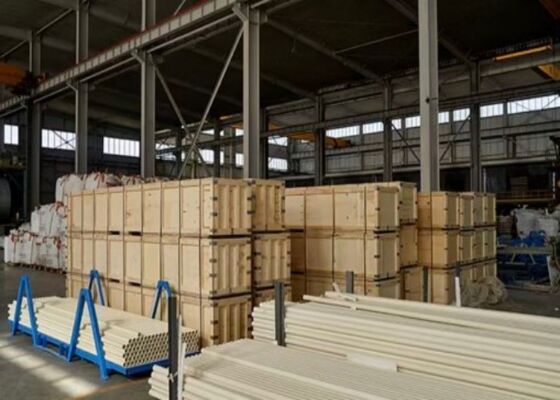 High Temperature Resistant Fused Silica Ceramic Roller For Glass Furnace