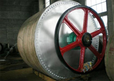 Diameter 7315mm Paper Machine Dryer Cylinder , High Speed Paper Machine Dryer Section For The Packing Paper Machine Line