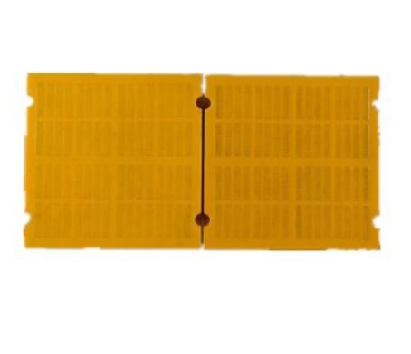 Dewatering Screen Mat Modular PU Panel with Polyurethane Material 305mmx305mm Dimension and 0.125mm Aperture