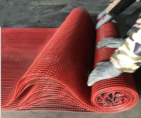 Steel Wire Rope Core Polyurethane Screen with Self Cleaning Feature for Mine and Quarry Applications