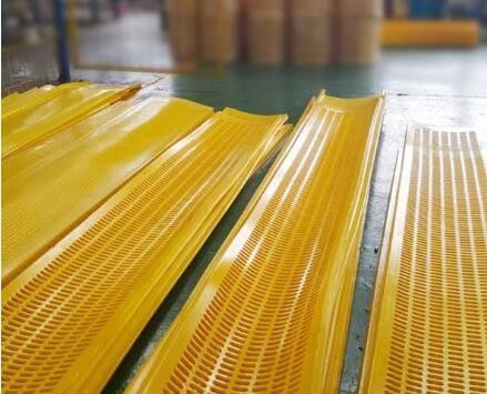 Abrasion Resistant Polyurethane Flip Flow Screen Panel with Long Lifetime and Customizable Aperture
