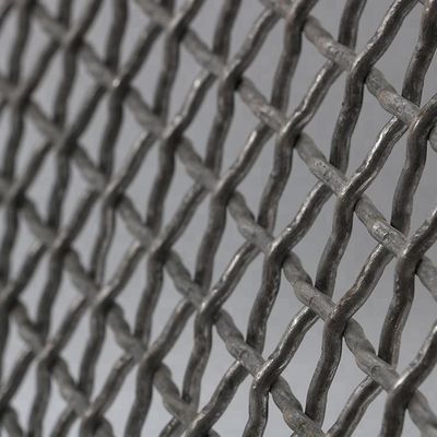 High Tensile Strength Crimped Wire Mesh Screen with Abrasion and Wear Resistance for Impact Resistance in Mining
