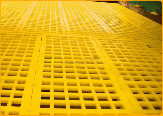 High Frequency Polyurethane Screen Mesh for Mineral Screening with Corrosion Resistance