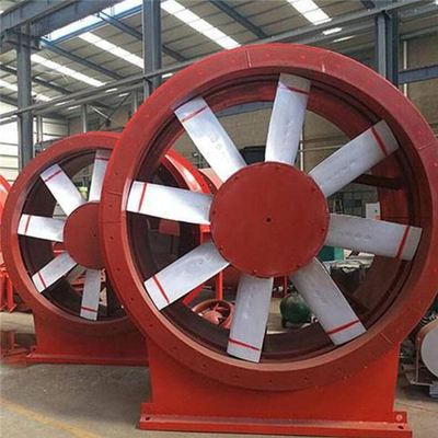 Mine Wet Dust Removal Mining Cooling Fan Local Axial Flow