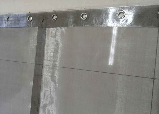 Siatka ze stali nierdzewnej o otworze 0,1 mm, odporna na korozję, o splocie płóciennym, do zastosowań w kamieniołomach i górnictwie