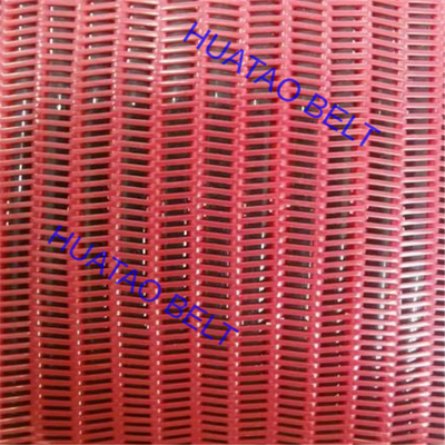Polyester Czerwony kolor Matpre pas grzewczy dla produkcji MDF