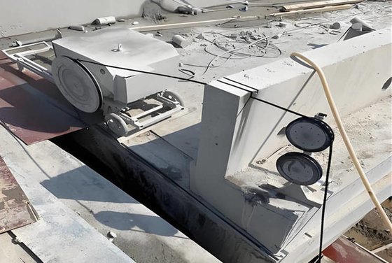 Wytrzymała regulowana piła linowa do cięcia betonu o zmiennej prędkości do rozbiórki
