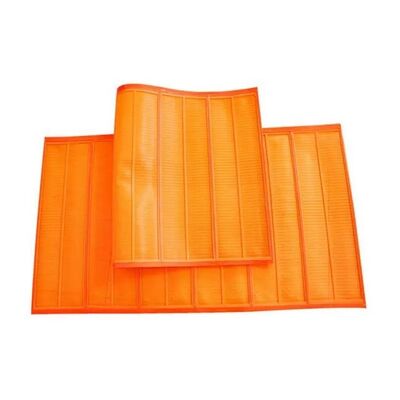 Wysokiej częstotliwości PU Fine Screen z otworem 0,1 mm 35% otwarty obszar dla wibrujących maszyn 1040x700mm