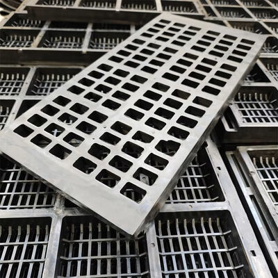 20*5mm Rozmiar otwierający Panel ekranowy z gumy elastycznej typu SELM z redukcją hałasu wibracji i gumą o wysokiej odporności na zużycie + ramą stalową