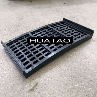 50*10mm High-Wear Rubber Screen Panel z modułową konstrukcją i regulowalnymi otworami 10-50mm do przetwarzania minerałów