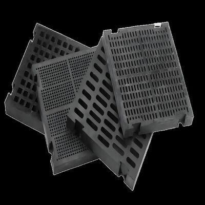 25 mm grubości gumowy panel ekranu z 40 brzegu A i 60 brzegu A twardości dla odporności na ścieranie