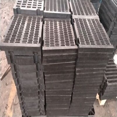 120 mm otwór 70 mm grubości ze stali wzmocniony gumowy panel ekranu do ekranu grubości