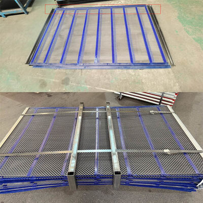 Crusher samoczyszczący sieć ekranu z Wrap Edge Vibrating Screen Mesh w kamieniołomu i przetwarzania składników