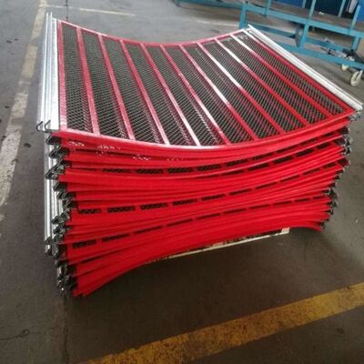 65MN Stalowa sieć drutu samooczyszczającego z otworem 1,2 mm-20 mm i średnicą drutu 0,4 mm do sortowania drobnych materiałów