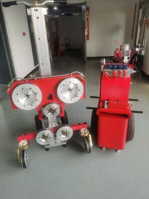 Hydrauliczna piła drutowa HT 25kw z łatwością radzi sobie z różnymi warunkami pracy