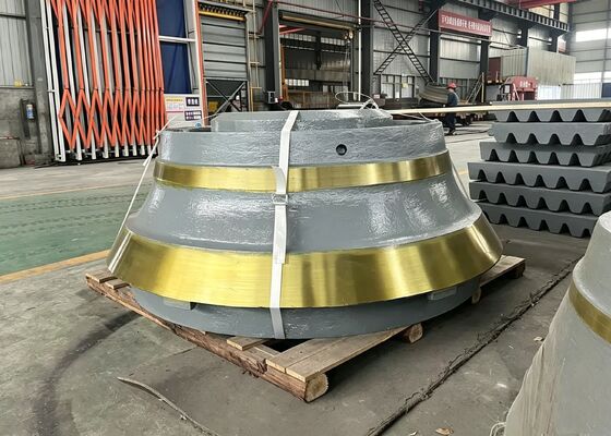 Materiał Mn13 do urządzeń do kruszenia granitu, bazaltu i kamienia