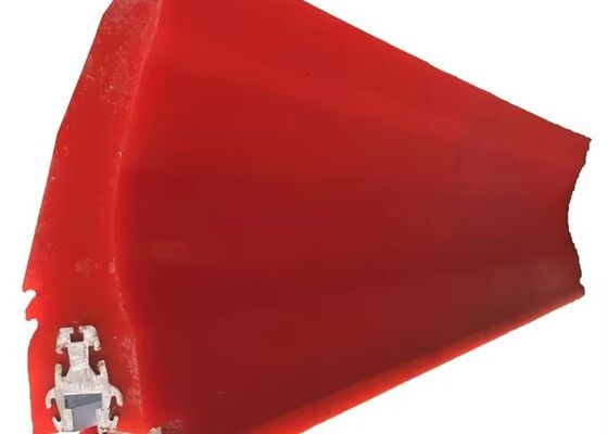 Zgarniak główny przenośnika taśmowego Ostrze poliuretanowe do linii przenośników do przetwarzania węgla