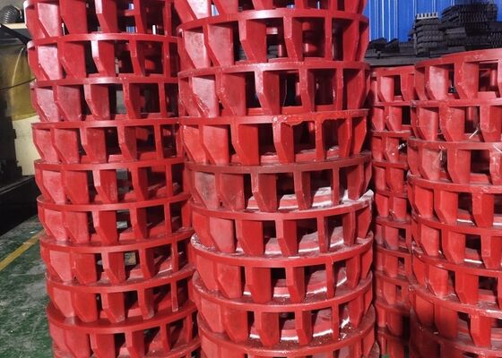Zestaw statoru rotora maszyny do flotacji górniczej Polyuretanowy materiał odporny na zużycie żółty
