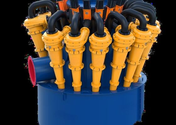 Separator hydrocyklonu górniczego 500 mm Cyclone dużej pojemności dla systemu koncentracji rudy