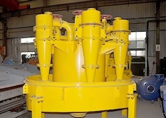 Ochrona środowiska Hydrocyklony z tworzyw sztucznych do oczyszczania odpadów górniczych