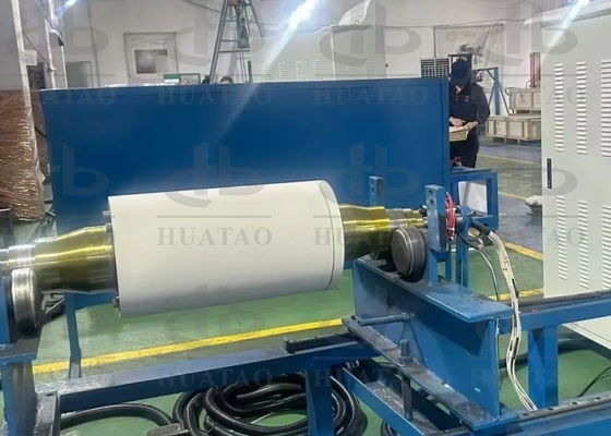 Inteligentny, indukcyjny wałek grzewczy o stałej temperaturze do folii stretch i laminowania słonecznego