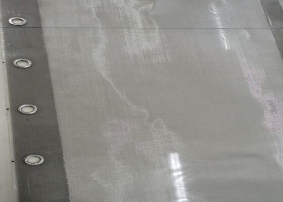 304L Grommet Screen dla separatorów Rotex Czarny PU-strip 0,0014-0,0090 cali Drut