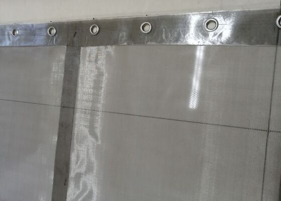 HUATAO FDA-Compliant Grommet Screen 304 ze stali nierdzewnej Przejrzystość PU Edge
