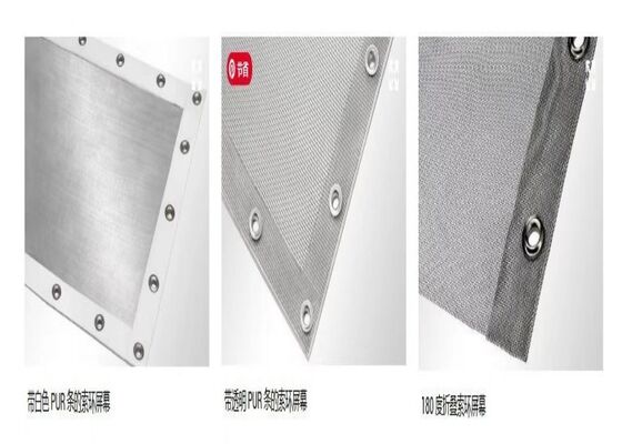 Przejrzysty PU Grommet Screen EU 1935/2004 Zgodny 0,0014-0,0090 cali Drut