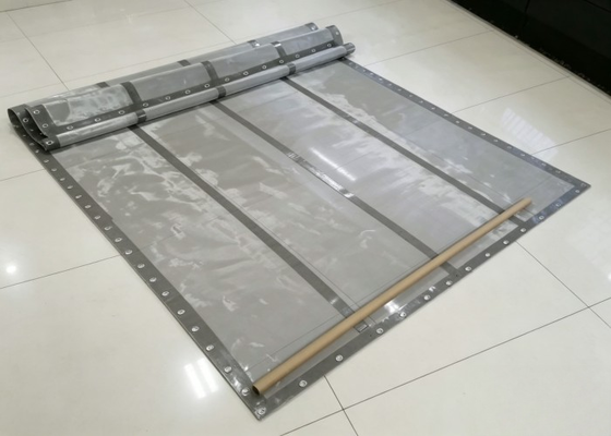 HUATAO Czarny PU Grommet Screen 316 ze stali nierdzewnej 14-230 Liczba siatki