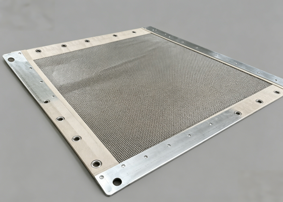 HUATAO 316L Grommet Screen Czarny PU-strip odporny na działanie chemiczne dla separatorów Rotex