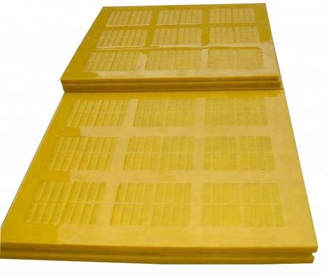 Panel sita poliuretanowa o wysokiej wytrzymałości na rozciąganie i otworze 0,125 mm do odwadniania piasku
