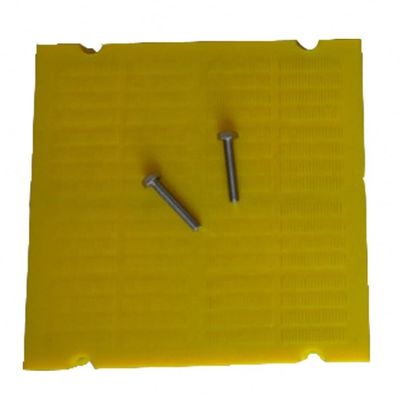 305mmx305mm Panel sita poliuretanowego z otworem 0,125mm do odwadniania piasku
