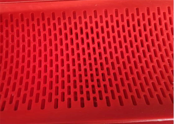 Wysoko odporny poliuretanowy elastomer Flip Flop Screen z dostosowalnym kolorem dla systemów śrubkowania i mocowania